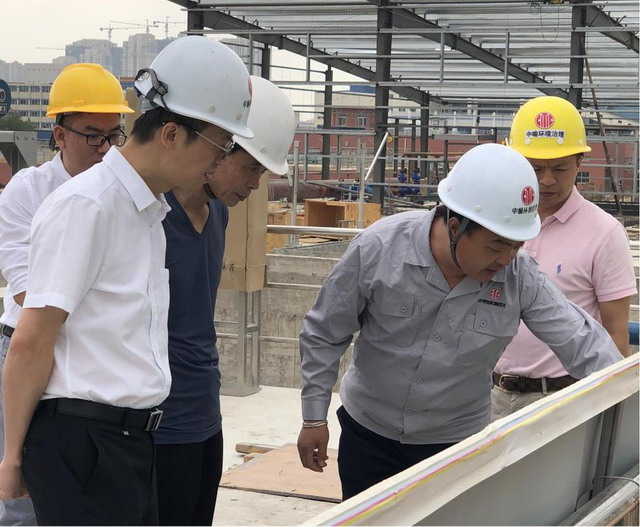 晋江市副市长庄天怀一行视察中信环境技术安东园项目 晋江市副市长庄天怀一行视察中信环境技术安东园项目