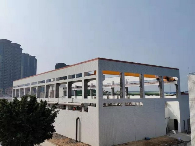 记者探秘中信环境技术广州番禺区南村净水厂二期工程 记者探秘中信环境技术广州番禺区南村净水厂二期工程